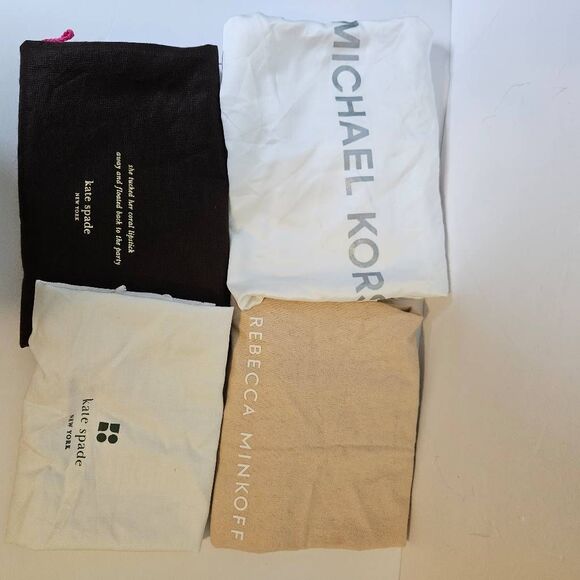 Bundle of dust bags; Kate Spade, MK,  Rebecca Minkoff. #897 - Picture 1 of 1